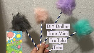 DIY Truffula Tree  Dollar Tree Items [upl. by Penrod]