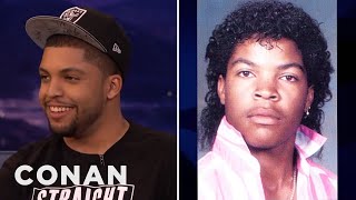 O’Shea Jackson Rocked His Dad’s Jheri Curl  CONAN on TBS [upl. by Aro387]