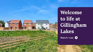 Taylor Wimpey  Welcome to life at Gillingham Lakes [upl. by Noami]