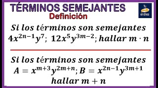 TERMINOS SEMEJANTES 01 Definición y Ejemplos [upl. by Jaclin623]