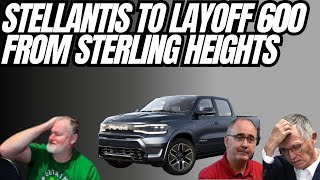 Stellantis To Cut 600 More Jobs At Sterling Heights Assembly Exclusive [upl. by Maidie340]