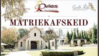 Matriekafskeid Hoërskool Overkruin 29 September 2023 [upl. by Mora620]