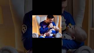 Messi amp Ronaldo baby sitter ❤️‍🩹🤣 football funny trending viraledit [upl. by Aonian]