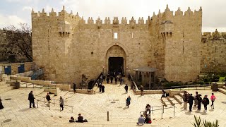 Walking in Jerusalem Israel Palestine [upl. by Behlau]