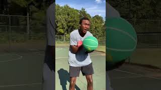 the over inflated basketball basketball [upl. by Atinod]