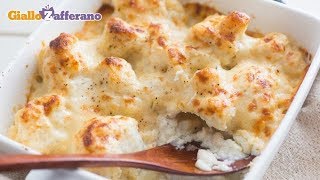 Cavolfiore gratinato RICETTA VELOCE [upl. by Rebor176]