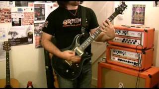 Vox Satchurator demo  Joe Satriani distortion pedal [upl. by Nonaihr]