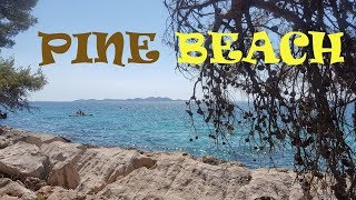 Pine Beach  Pakostane  Croatia [upl. by Ithsav]