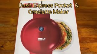 DASH Express Pocket and Omelette Maker 😃 [upl. by Ttirrem]