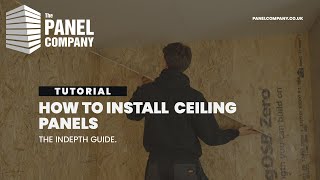 Ultimate Guide to Installing PVC Ceiling Panels  Complete StepbyStep Tutorial  The Panel Company [upl. by Spohr516]