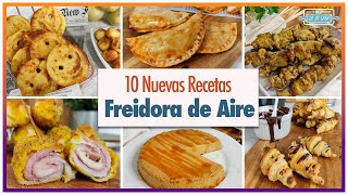 ✅ 10 Nuevas Recetas en Freidora de Aire Cosori 5 🌟 Cómo usar Freidora SIN ACEITE ✅ Cosori Airfyer [upl. by Hnahc]