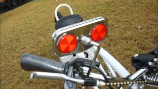 BICICLETA LOWRIDER ELETRICA CHOPPER 1000W BIKEMOTO [upl. by Aerdnas]