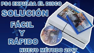 PS4 Expulsa Disco Continuamente Solución Fácil [upl. by Sabrina53]