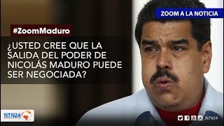 ¿Puede ser negociada la salida de Nicolás Maduro [upl. by Liva]