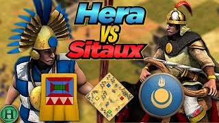 Incas vs Mongols  1v1 Arabia  vs Sitaux  AoE2 [upl. by Cherie]