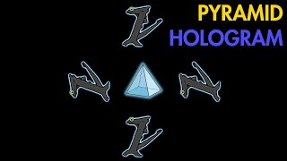 Pyramid Hologram  Toothless Dancing 4K [upl. by Balf]