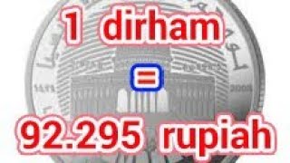 TERUNGKAP 1 dirham berapa rupiah [upl. by Cryan773]