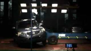 2011 SsangYong KorrandoNew Actyon NCAP Side Impact KNCAP [upl. by Eenaj]