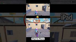 iPad Vs Phone in PUBG MOBILE [upl. by Annahsar]