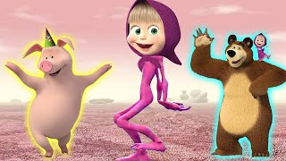 Masha and the Bear 2024  Dame Tu Cosita Cover MUSIC VIDEO [upl. by Aneles]