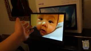 Nixplay Edge 13 Inch Review  Wifi Cloud Photo Frame [upl. by Asseret841]