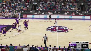 NBA 2K25 PC Graphics Overhaul  Raptors vs Lakers  199900 [upl. by Daht296]