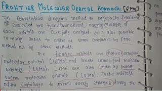 FMO Cyclisation of 4n system amp 4n  2  PMO in pericyclic reactions [upl. by Dorman525]