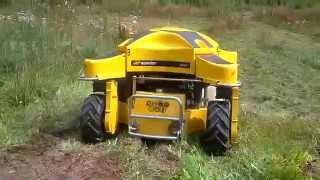 radio controlled Slope Mower SpiderILDO1  easy to handle [upl. by Morry]