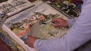 Mixed Media Masterclass With Chris Forsey RI SGFA [upl. by Notecnirp]