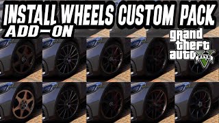 How to Install Alloy Rims Pack in GTA 5 Alloy wheel in GTA 5 [upl. by Ettennil997]