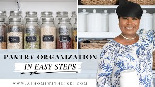 Effortless Pantry Organization Hacks  DIY Guide for a Tidy Kitchen [upl. by Oilejor627]