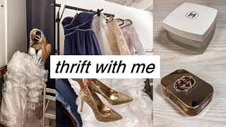 thrift with me  thrifting in malta  10 locations  gucci chanel amp more [upl. by Brok748]