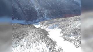 Anatomy of an Avalanche  Big Powerful Fast  Dry Snow Avalanche [upl. by Crowns]