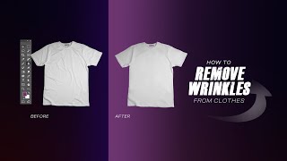 How to Remove Wrinkles From Clothes  Photoshop 2024 [upl. by Deaner343]