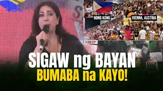 GINAMIT NYO si SARAH DUTERTE BINUDOL NYO KAMI SIGAW NATIN VA NGAG RESIGN Vivian Velez Full Speech [upl. by Jagir]