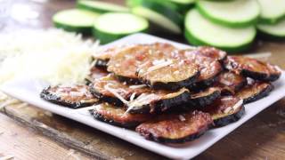 Parmesan Zucchini Crisps [upl. by Anelav]