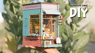 4K Soul Bookstore  DIY Miniature Booknook  Relaxing Satisfying Video [upl. by Anirak]