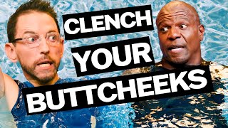 Neal Brennan teaches Terry Crews how to swim [upl. by Einnahpets]