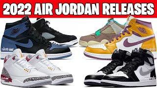 2022 AIR JORDAN RELEASES AJ1 FRENCH BLUE LAKERS COOL GREY  AJ3 CARDINAL AJ5 OREO AND MORE [upl. by Marti]