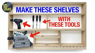 Plywood Shelves  A Basic Build video Video 491 [upl. by Eirrod]