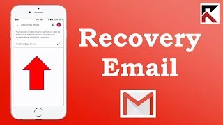 How To Change Your Recovery Email Gmail iPhone [upl. by Ithaman960]