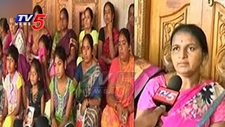 Husband Harassing Wife For Having 3 Daughters  Wife amp Women Associations Protest  TV5 News [upl. by Ande]