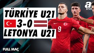 Türkiye U21 30 Letonya U21  FULL MAÇ  U21 Avrupa Şampiyonası Elemeleri  11102024 [upl. by Riggall]