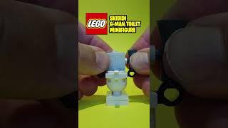 How to build a LEGO Skibidi Toilet GMan Minifigure Tutorial  Easiest Method [upl. by Zia59]