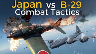 B29 Superfortress vs Japanese Fighter Tactics [upl. by Tuorah]