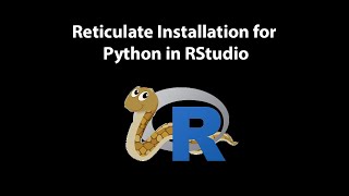 Reticulate Installation for Python in RStudio [upl. by Bauer]