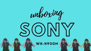 sony WHH900N unboxing [upl. by Parrnell]