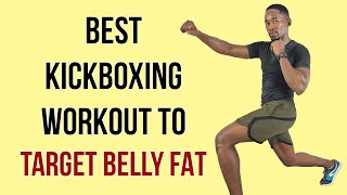 30Minute Kickboxing Workout to Target Stubborn Belly Fat [upl. by Ioab912]