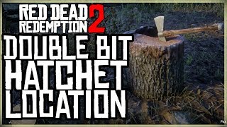 DOUBLE BIT HATCHET LOCATION  Red Dead Redemption 2  Unique Collectible 603 [upl. by Bailey]