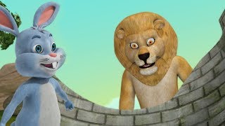 The Hare and the Lion  Stories for Kids  Infobells [upl. by Hynes]